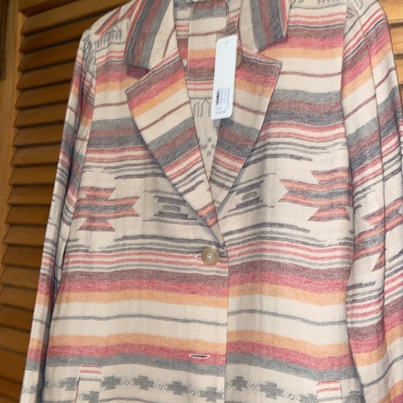 BLANKET COAT (LIGHTWEIGHT) BY SOFT SURROUNDINGS PXS (2-4) - Picture 5 of 6